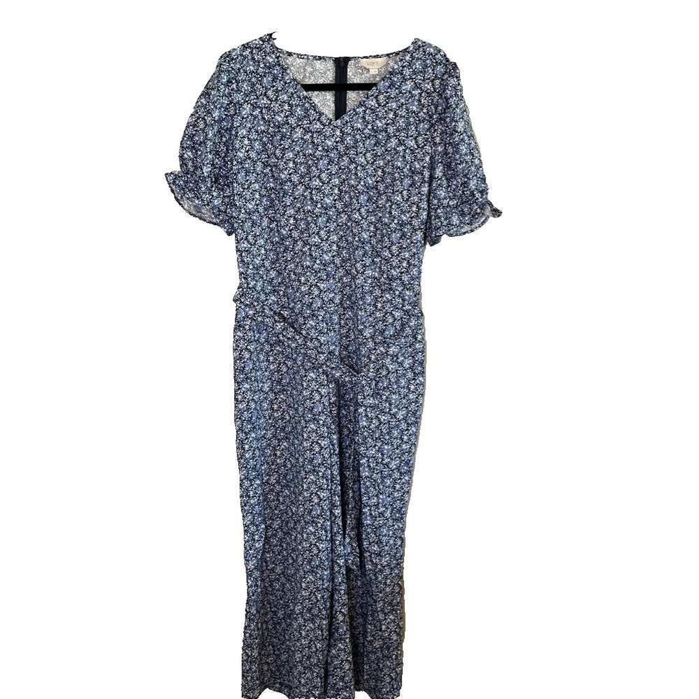 Colorful Floral Wide Leg Jumpsuit 12 Coastal Nautical Classic Preppy Neutral 90s